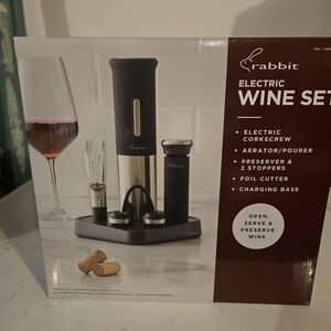 Rabbit Electric Wine Set